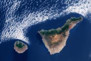 Earth from Space: Cloud patterns over the Canary Islands