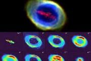 Iron bar of hot plasma revealed inside Ring Nebula