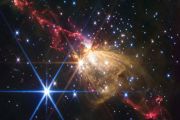 Immense stellar jet in Milky Way outskirts
