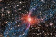 The Red Spider Nebula, caught by Webb