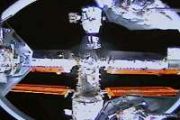 China's latest astronaut trio dock at Tiangong Space Station China's latest astronaut trio dock at Tiangong Space Station
