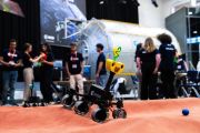 Students take 3D-printed rovers for a spin