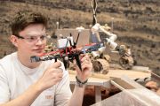 The dynamic drone-rover duo with a special bond