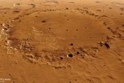 Explore Mars’s Flaugergues Crater