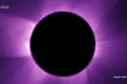 First artificial solar eclipse in space