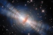 Hubble captures light show around rapidly dying star