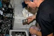Microbes harvest metals from meteorites aboard space station