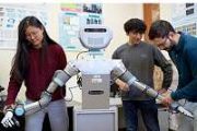 Assistive home robot learns coordinated dual arm tasks by watching people