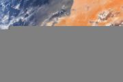 Earth from Space: Saharan dust plume