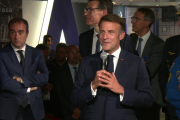 President Macron calls Sophie Adenot from Paris Air Show 2025