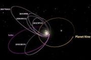 How chaotic planet formation may explain wide-orbit worlds like Planet Nine