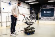 Four-legged robot’s first encounter with microgravity