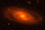 Rare Einstein cross with central image uncovers dark matter halo