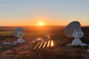 Tracking satellites at the speed of light