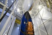 Sentinel-1D encapsulated inside Ariane 6 fairing Sentinel-1D encapsulated inside Ariane 6 fairing
