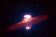Radio view of rare supernova tracks dying star's final decade