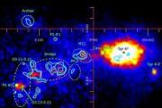 Milky Way black hole flare leaves X ray echoes in nearby gas cloud