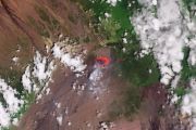 Earth from Space: Kilauea lava lake, Hawaii